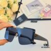 Versace New One-Piece Oversized Sunglasses for Women, Fashionable European and American Style Sun Glasses, Trendy Street Snap Cycling Eyewear