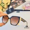 Versace Retro Polygonal New Instagram Style Trendy Sunglasses for Women, Round Face, Influencer Couple Street Snap Shades