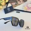 Versace Retro Polygonal New Instagram Style Trendy Sunglasses for Women, Round Face, Influencer Couple Street Snap Shades