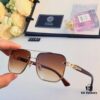 Versace New Men's High-End Sunglasses Fashionable and Stylish Trendy Shades Outdoor Driving Travel Sunglasses