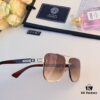 Versace New Men's High-End Sunglasses Fashionable and Stylish Trendy Shades Outdoor Driving Travel Sunglasses