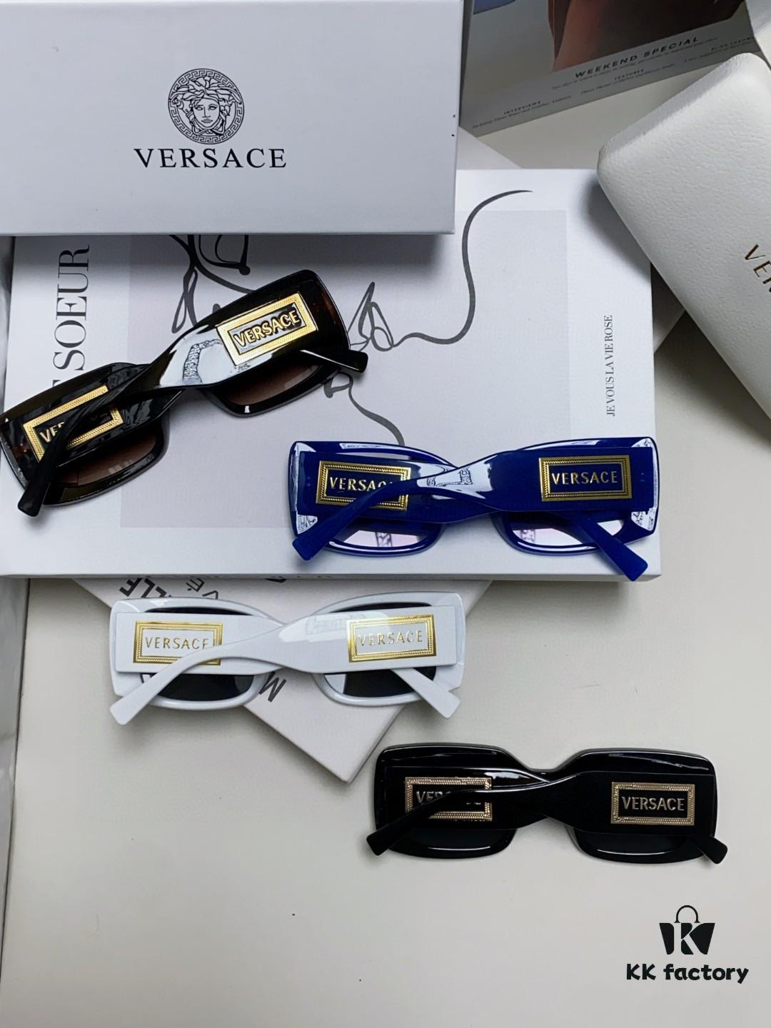 VERSACE Versace Fashion Sunglasses with Polarized Lens, Unisex European and American Style Sun Glasses for Face-Shape Enhancement