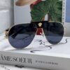 VERSACE Versace Fashion Sunglasses in European and American Style, Unisex Polarized Sunglasses, Men's Sun Protection Glasses, Stylish Eyewear to Complement Facial Features