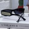 Versace 2014 New Small Frame Sunglasses for Women, Stylish Letter Design Unisex Square Sunglasses, Vintage-Inspired Men's and Women's Eyewear
