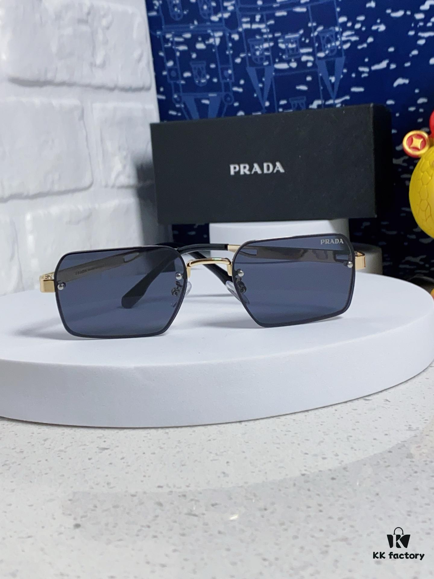 Prada 2025 New Arrival European and American Style Unisex Trendy Sunglasses UV Protection Stylish Sports Sun Glasses Fashionable Avant-Garde Couple Eyewear