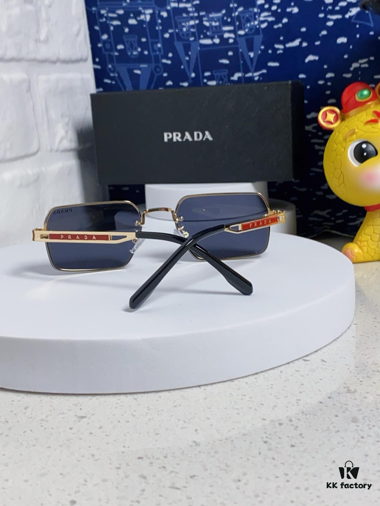 Prada 2025 New Arrival European and American Style Unisex Trendy Sunglasses UV Protection Stylish Sports Sun Glasses Fashionable Avant-Garde Couple Eyewear