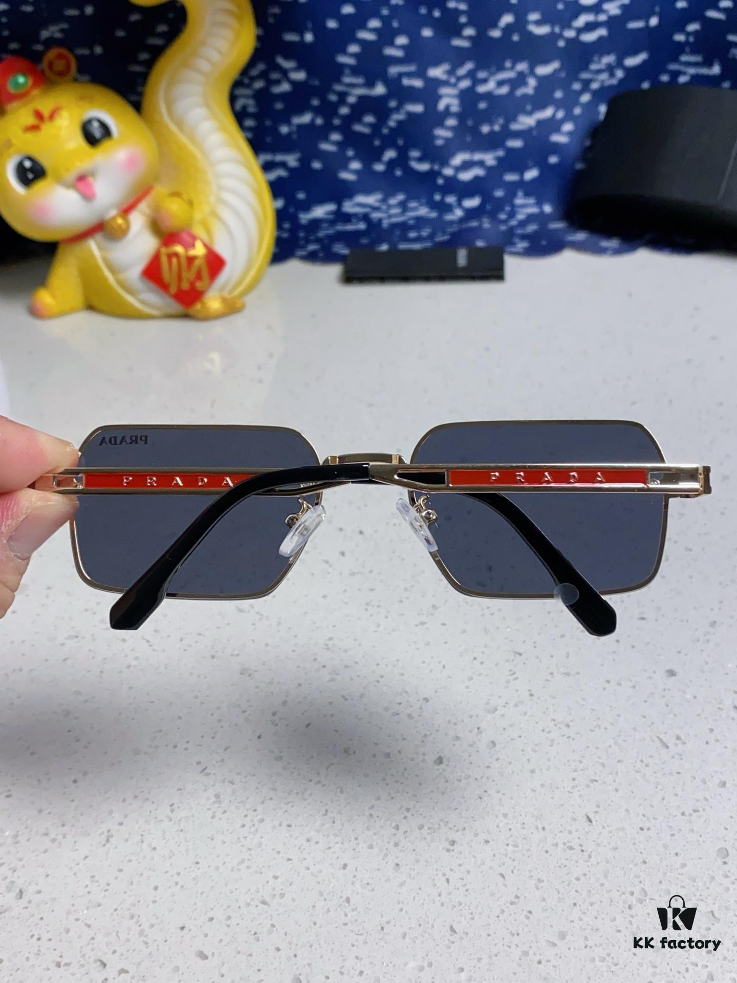 Prada 2025 New Arrival European and American Style Unisex Trendy Sunglasses UV Protection Stylish Sports Sun Glasses Fashionable Avant-Garde Couple Eyewear