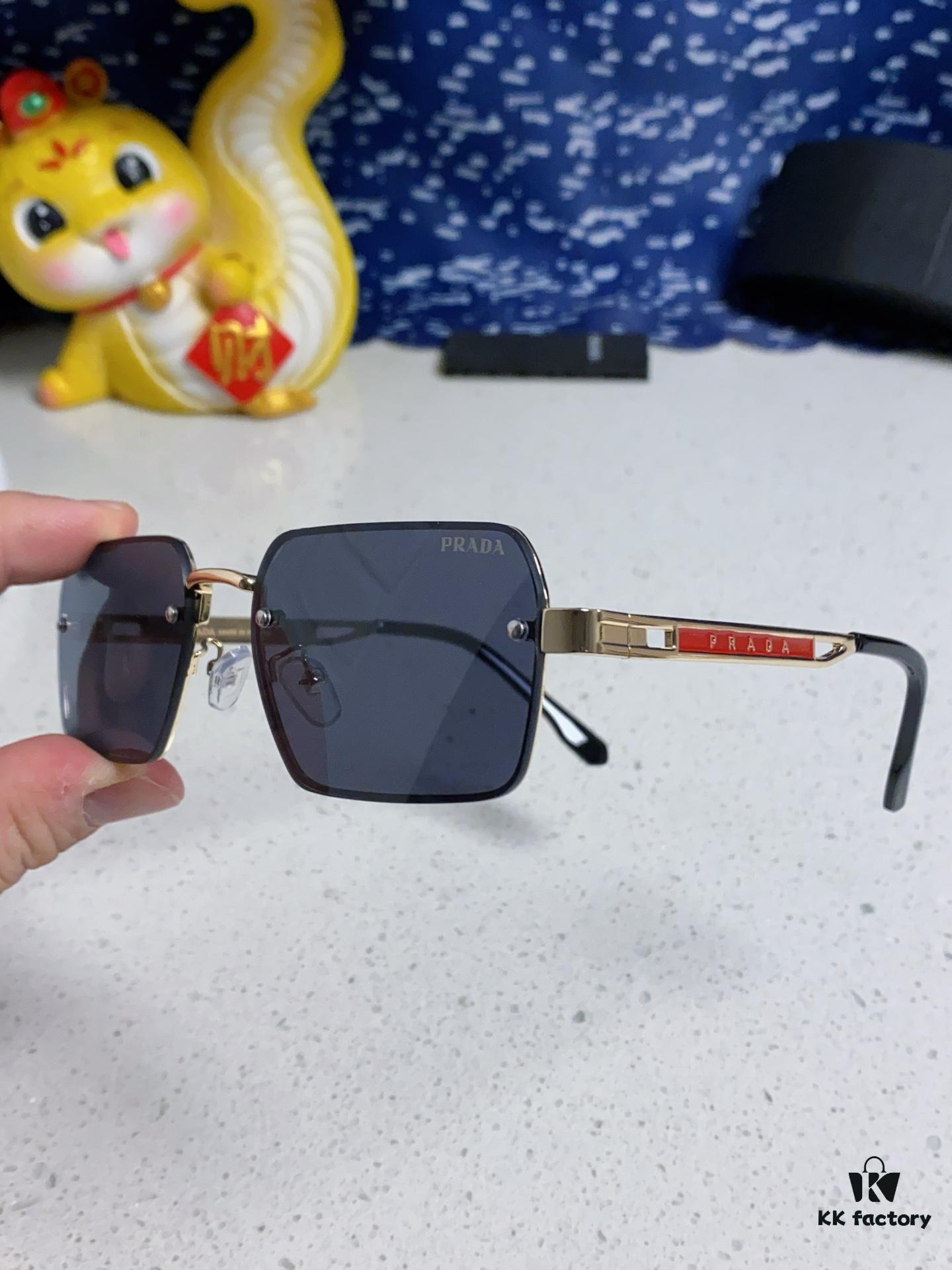 Prada 2025 New Arrival European and American Style Unisex Trendy Sunglasses UV Protection Stylish Sports Sun Glasses Fashionable Avant-Garde Couple Eyewear