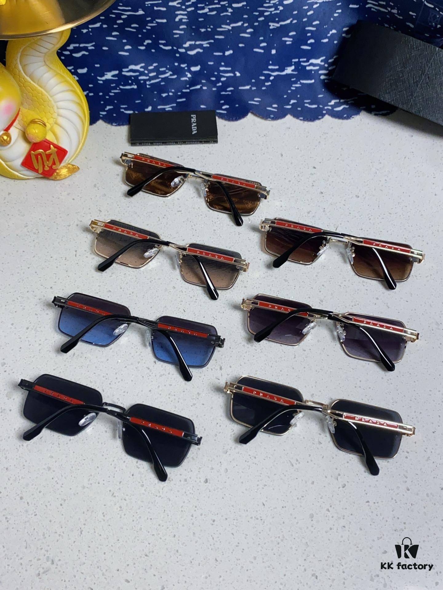 Prada 2025 New Arrival European and American Trend Unisex Sunglasses, UV Protection Stylish Sports Sunglasses, Avant-garde Fashion Couple Glasses