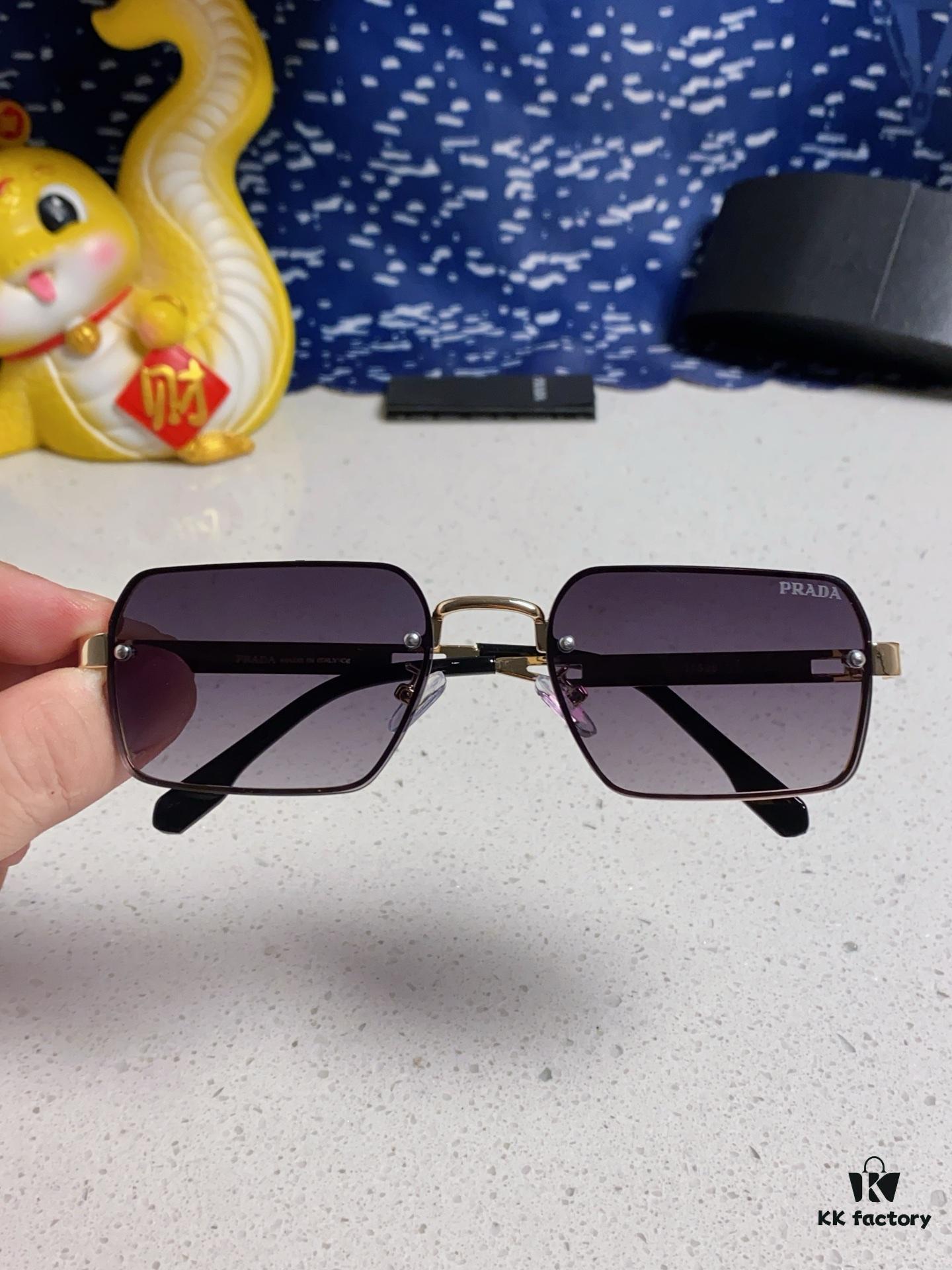 Prada 2025 New Arrival European and American Style Unisex Trendy Sunglasses UV Protection Stylish Sports Sun Glasses Fashionable Avant-Garde Couple Eyewear