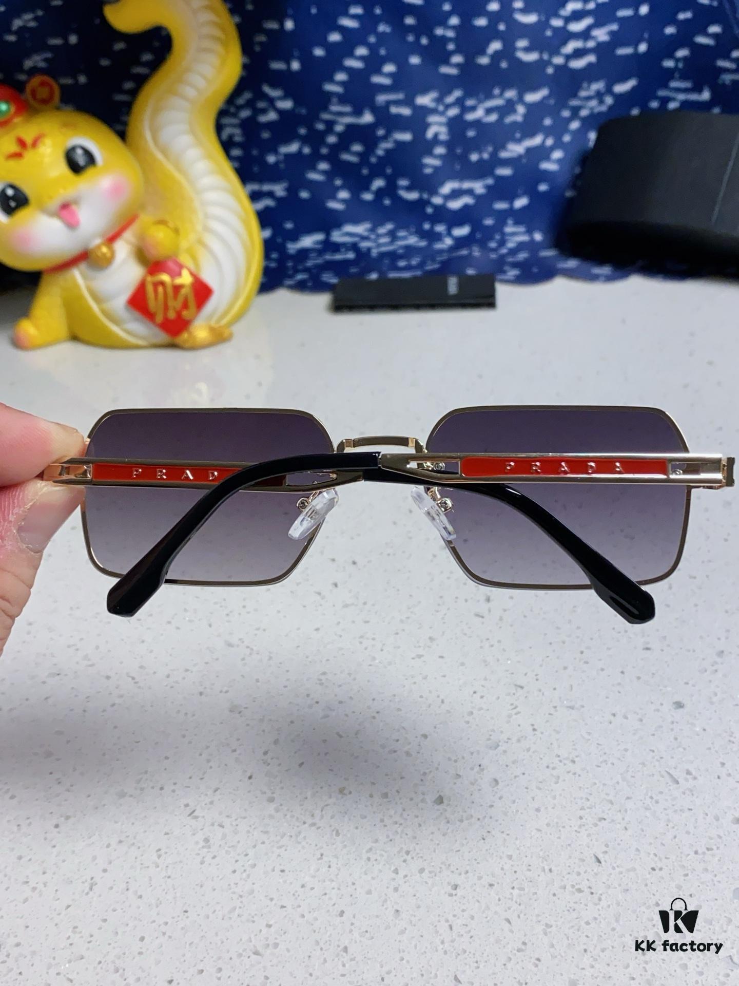 Prada 2025 New Arrival European and American Style Unisex Trendy Sunglasses UV Protection Stylish Sports Sun Glasses Fashionable Avant-Garde Couple Eyewear