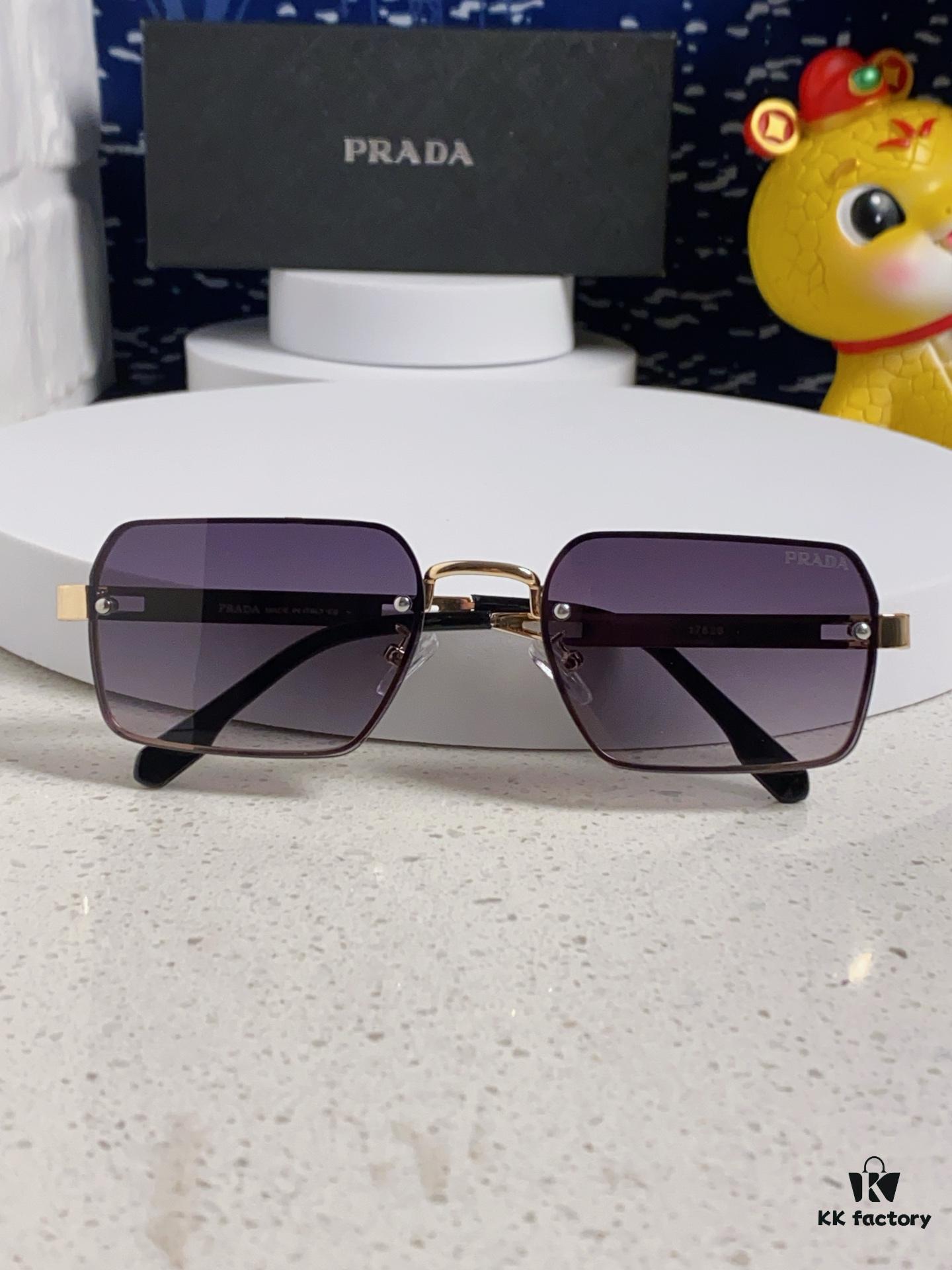 Prada 2025 New Arrival European and American Style Unisex Trendy Sunglasses UV Protection Stylish Sports Sun Glasses Fashionable Avant-Garde Couple Eyewear