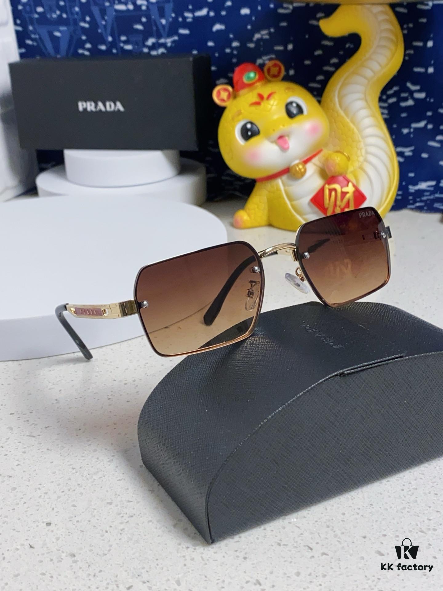 Prada 2025 New Arrival European and American Unisex Stylish Sunglasses UV Protection Fashionable Sport Shades Avant-Garde Trendy Unisex Eyewear