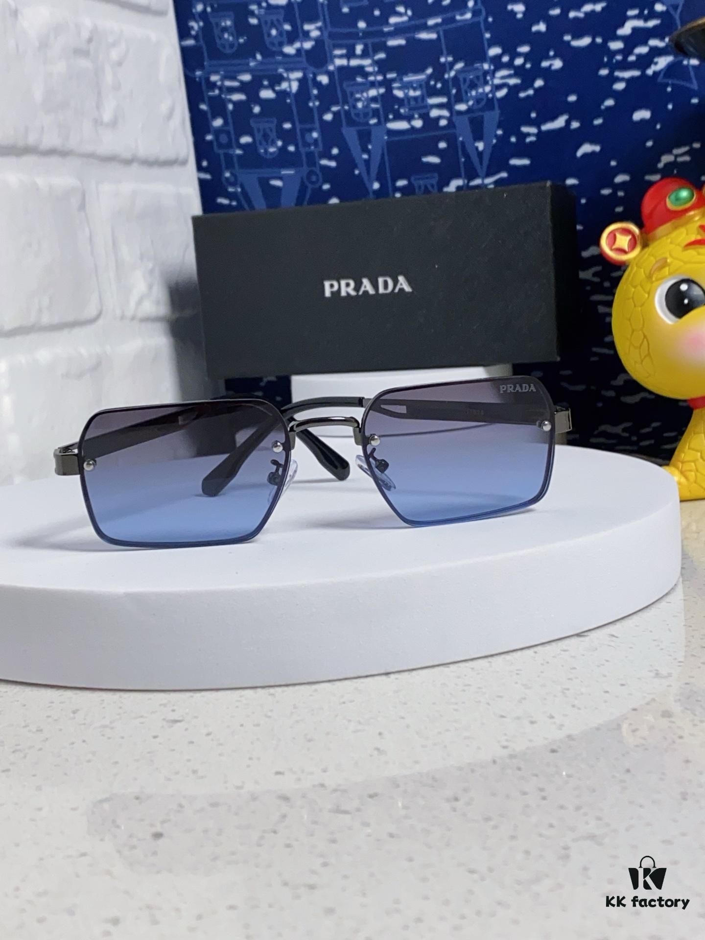 Prada 2025 New Arrival European and American Trend Unisex Sunglasses, Stylish UV-Protective Fashion Avant-Garde Sports Sun Glasses for Men and Women