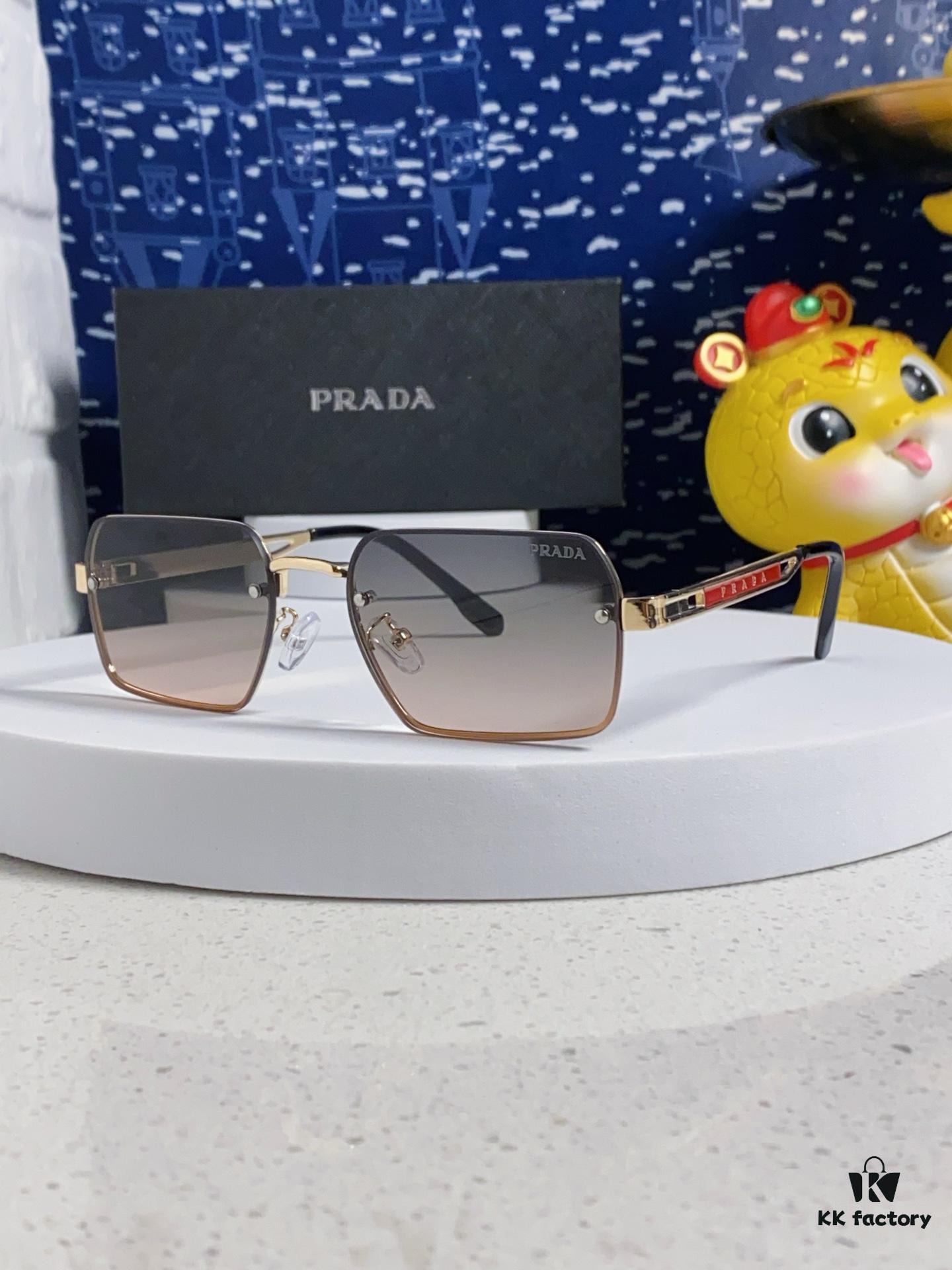 Prada 2025 New Arrival European and American Unisex Stylish Sunglasses UV Protection Fashionable Avant-garde Sports Shades for Men and Women