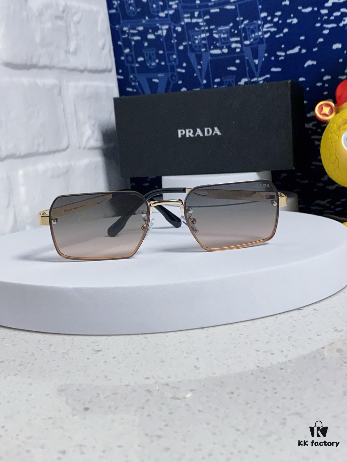 Prada 2025 New Arrival European and American Unisex Stylish Sunglasses UV Protection Fashionable Avant-garde Sports Shades for Men and Women