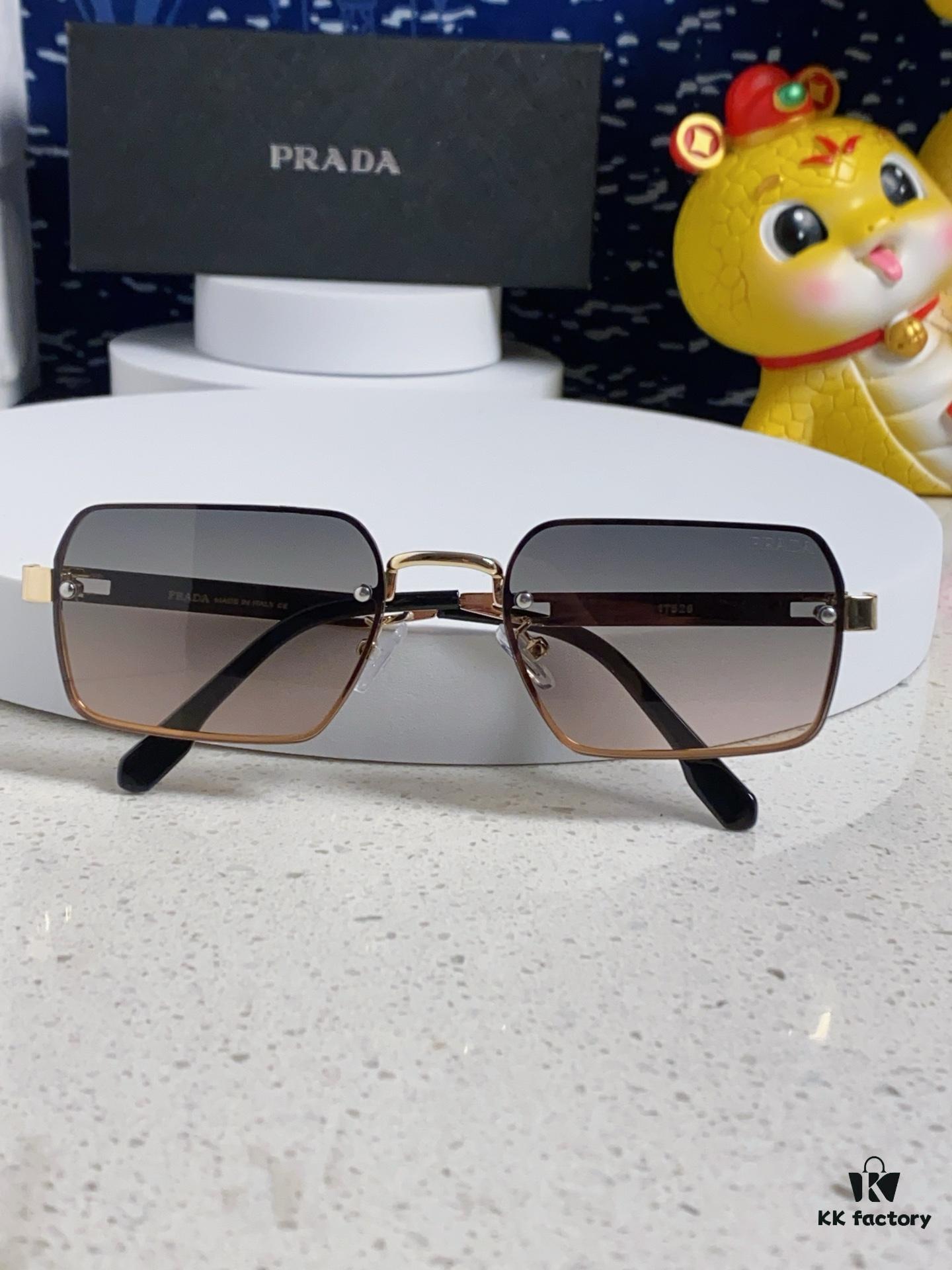 Prada 2025 New Arrival European and American Unisex Stylish Sunglasses UV Protection Fashionable Avant-garde Sports Shades for Men and Women