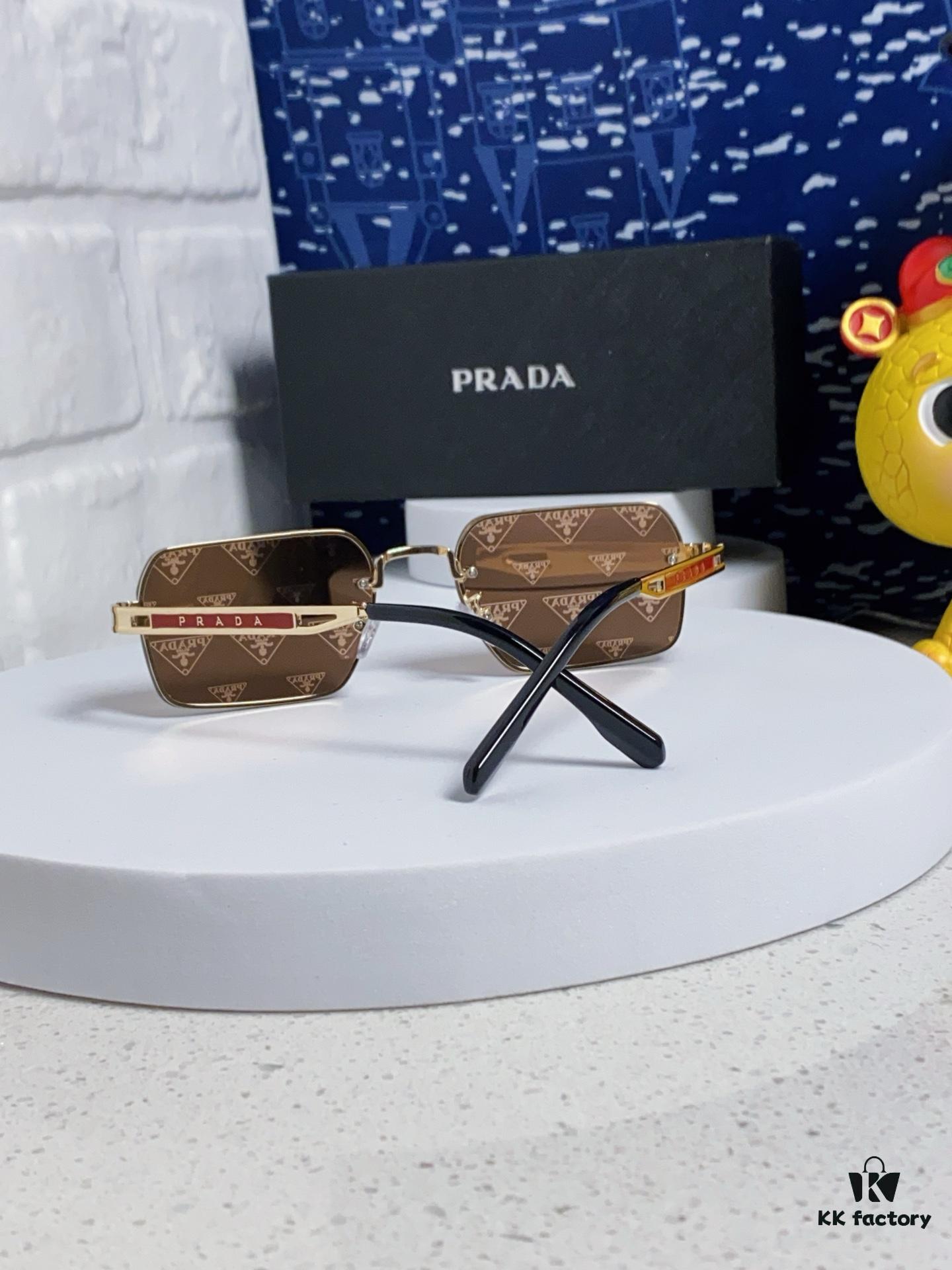 Prada 2025 New Arrival European and American Trend Unisex Sunglasses, UV Protection Stylish Sports Sunglasses, Avant-garde Fashion Couple Glasses