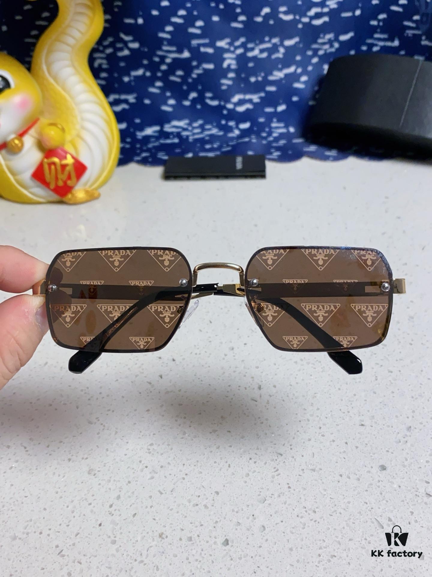 Prada 2025 New Arrival European and American Trend Unisex Sunglasses, UV Protection Stylish Sports Sunglasses, Avant-garde Fashion Couple Glasses