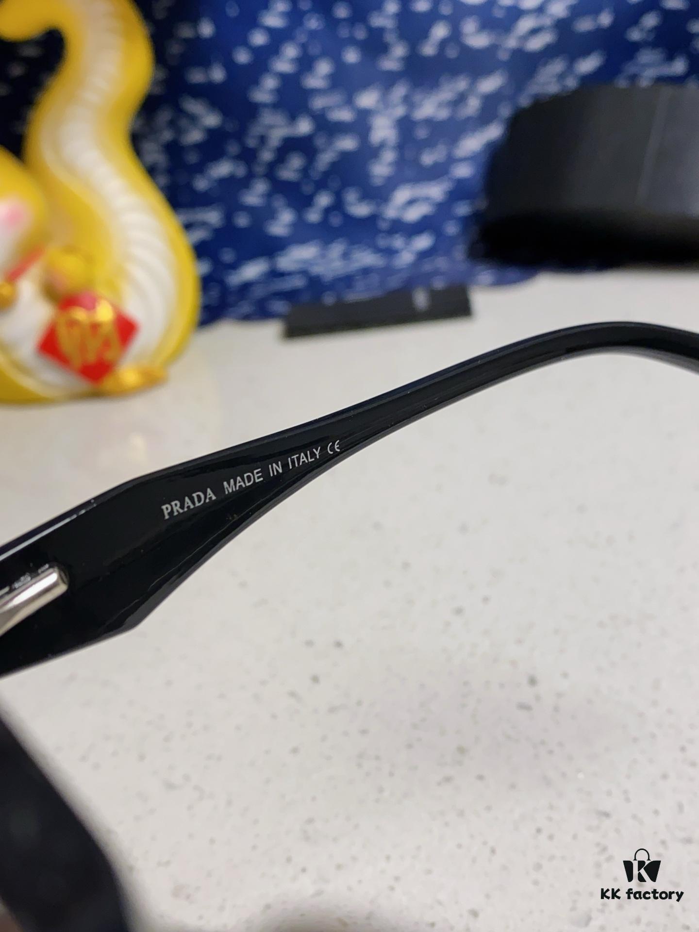 PRADA 2025 New Arrival Eyeglass Frame, Retro Full-Rim Square Unisex Optical Frames, Essential Everyday Glasses