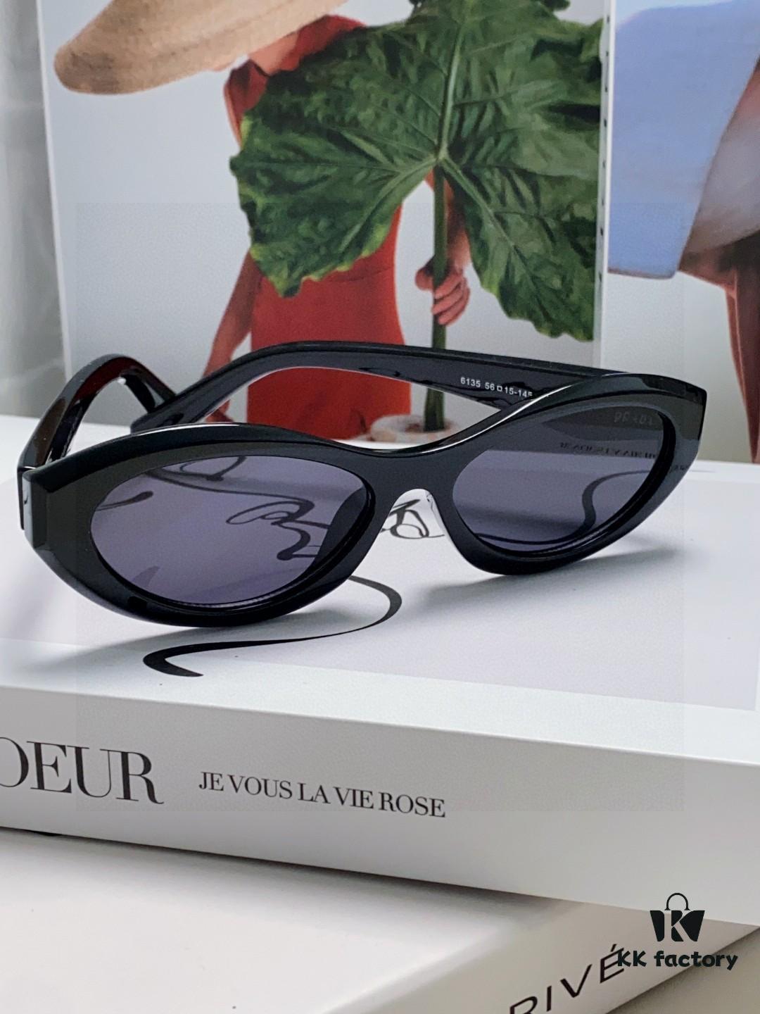 Prada Sunglasses, Fashionable Unisex Eyewear Worn by Star Tan Jianci, 4 Colors Available