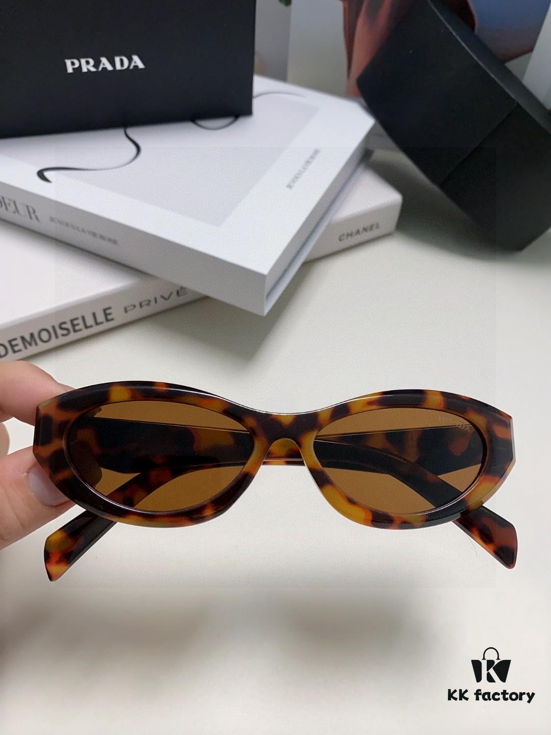 Prada Sunglasses, Fashionable Unisex Eyewear Worn by Star Tan Jianci, 4 Colors Available