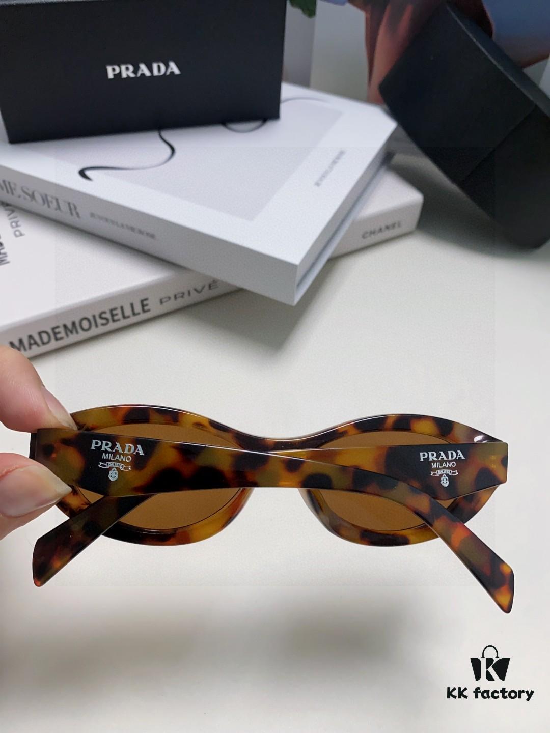 Prada Sunglasses, Fashionable Unisex Eyewear Worn by Star Tan Jianci, 4 Colors Available