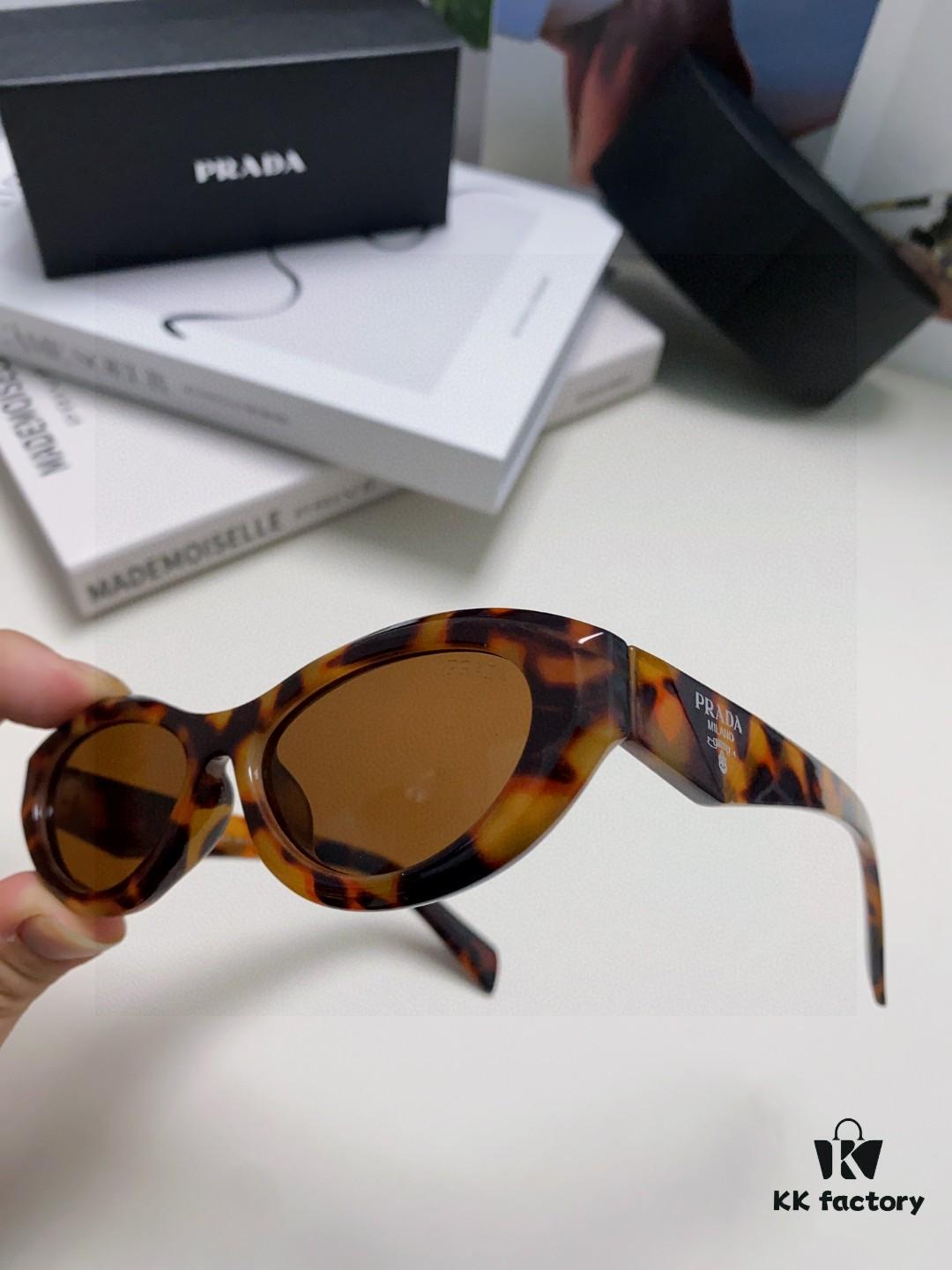 Prada Sunglasses, Fashionable Unisex Eyewear Worn by Star Tan Jianci, 4 Colors Available