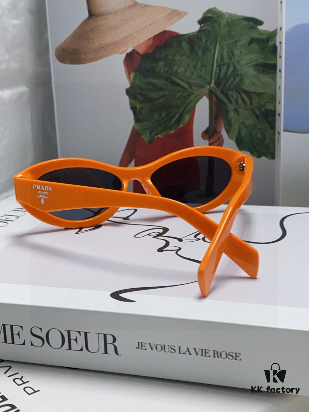 Prada Sunglasses, Fashionable Unisex Eyewear Worn by Star Tan Jianci, 4 Colors Available