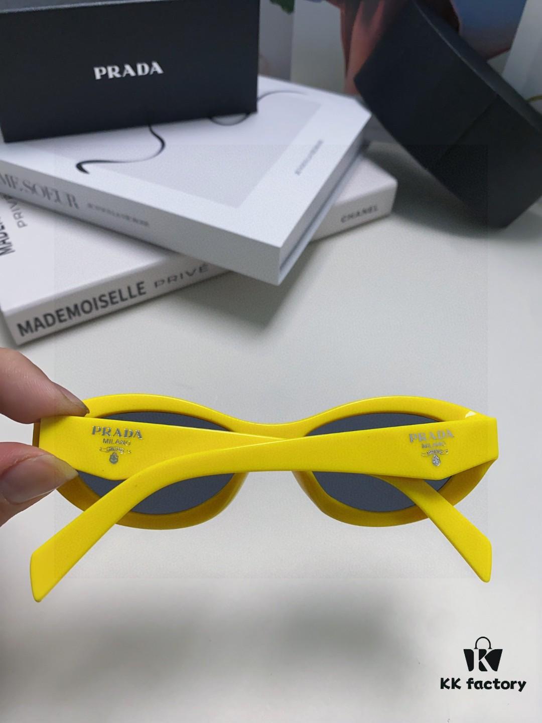 Prada Sunglasses, Fashionable Unisex Eyewear Worn by Star Tan Jianci, 4 Colors Available