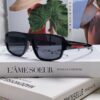 Prada 2025 Men's Square Frame Lightweight Sports Sunglasses, European Style Minimalist Driving and Casual Sun Glasses