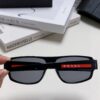 Prada 2025 Men's Square Frame Lightweight Sports Sunglasses, European Style Minimalist Driving and Casual Sun Glasses