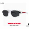 Prada 2025 Men's Square Frame Lightweight Sports Sunglasses, Minimalist European Style Unisex Sun Glasses