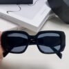 Prada 2025 New Retro Inverted Triangle Logo Sunglasses for Women, Stylish and Slimming Square Frame, High-End Fashion Sun Glasses