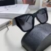 Prada 2025 Women's Square Frame Slimming Versatile Sunglasses, High-End European Style, UV Protection Fashion Eyewear