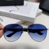 Prada 2024 New Polarized Sunglasses with Print Double Bridge Aviator Classic Frog-eye Sunglasses for Driving, UV and Blue Light Protection, Unisex Sun Glasses