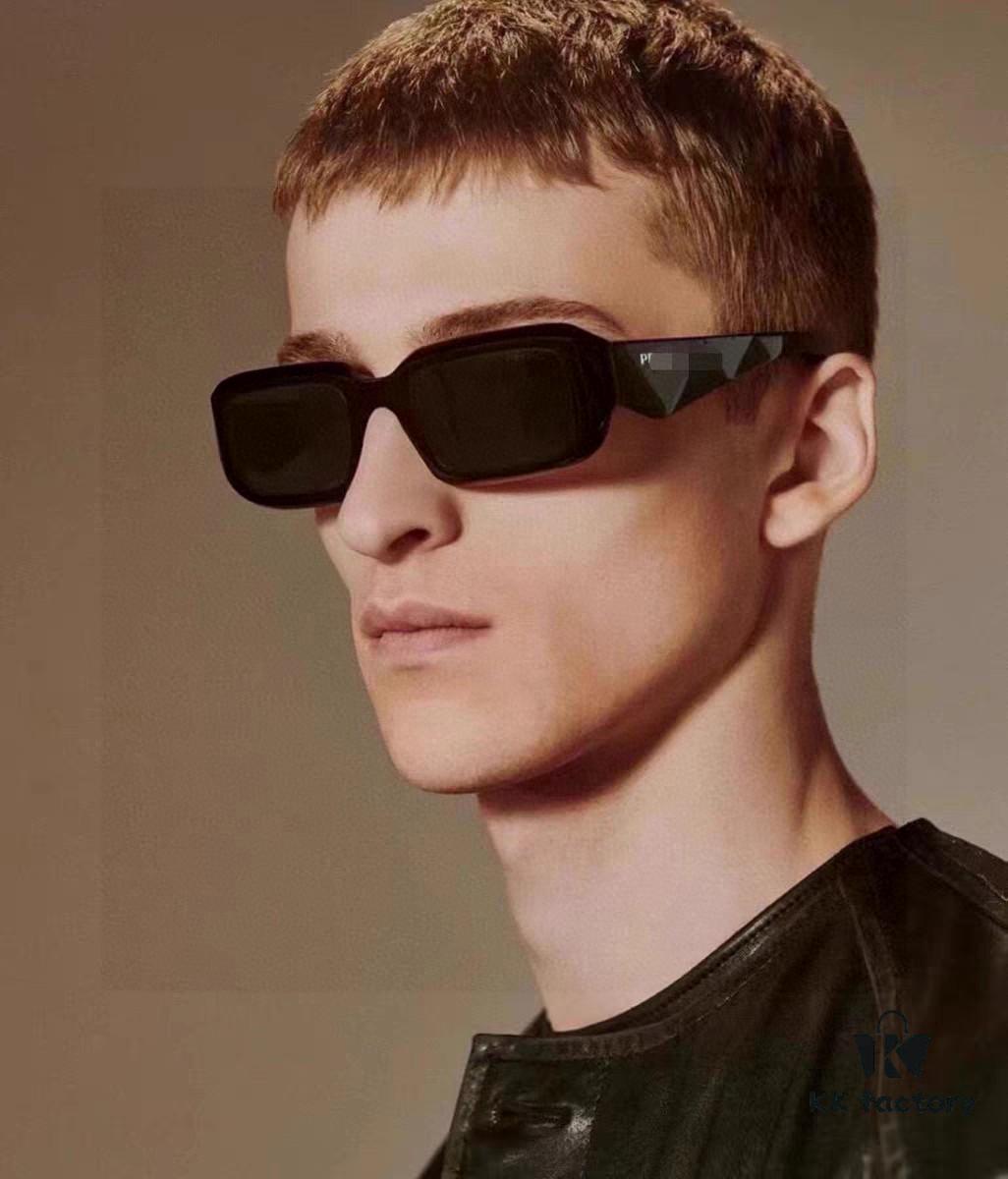 Prada 2024 New Arrival Outdoor Casual Sports Sunglasses for Women, UV-Protective Stylish and Elegant Eyewear