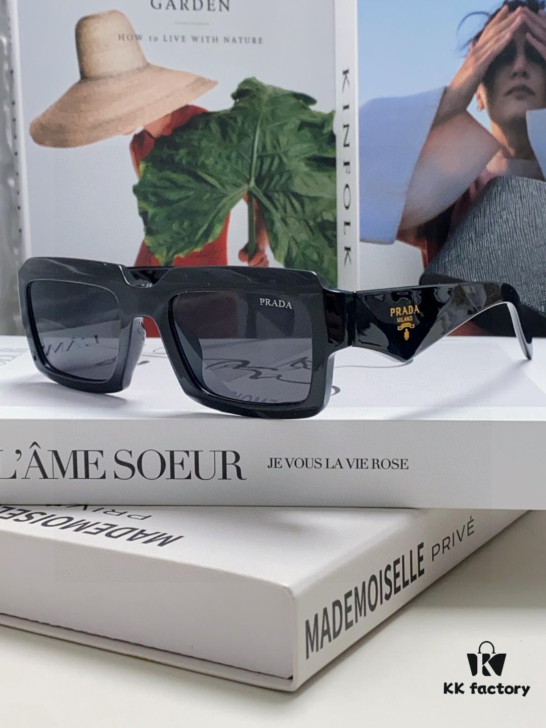 Prada 2024 New Arrival Outdoor Casual Sports Sunglasses for Women, UV-Protective Stylish and Elegant Eyewear