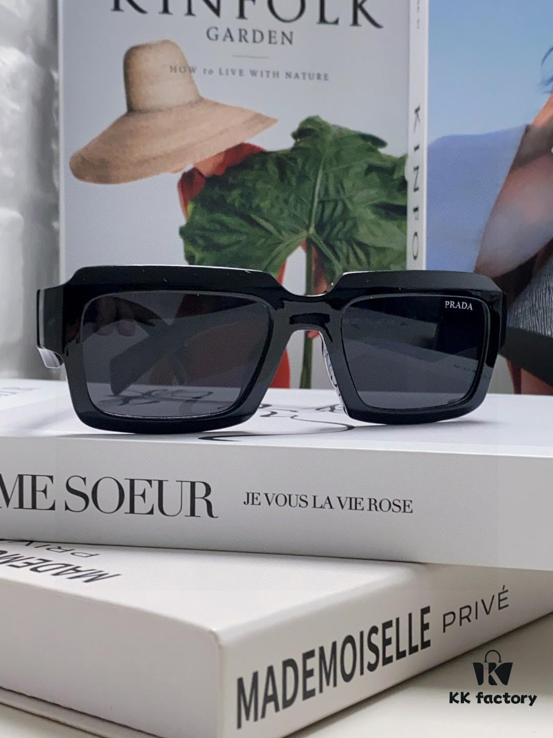 Prada 2024 New Arrival Outdoor Casual Sports Sunglasses for Women, UV-Protective Stylish and Elegant Eyewear