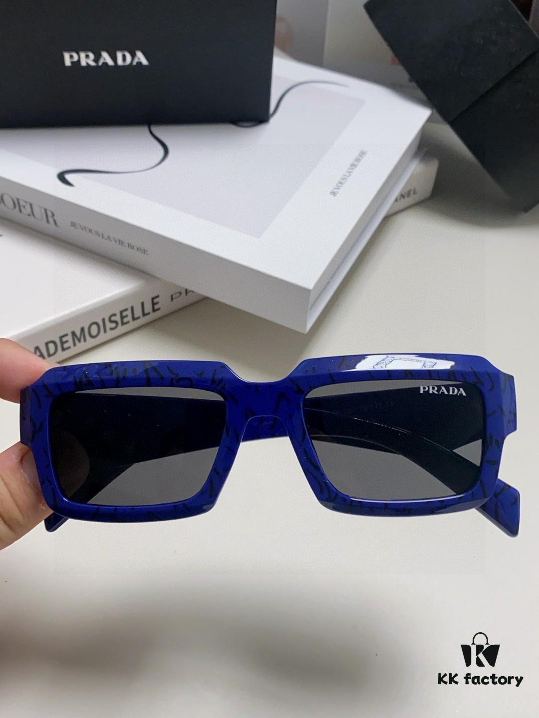 Prada 2024 New Arrival Export Casual Sports Sunglasses for Women, UV-Protective Stylish and Elegant Eyewear