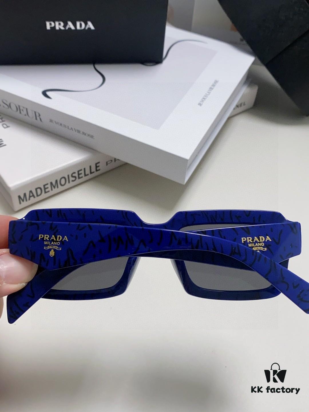 Prada 2024 New Arrival Export Casual Sports Sunglasses for Women, UV-Protective Stylish and Elegant Eyewear