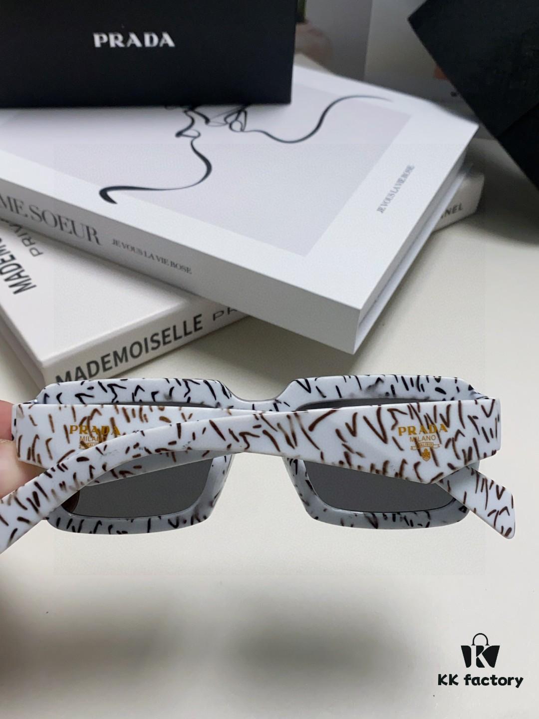 Prada 2024 New Arrival Export Casual Sports Sunglasses for Women, UV-Protective Stylish and Elegant Eyewear for European and American Markets