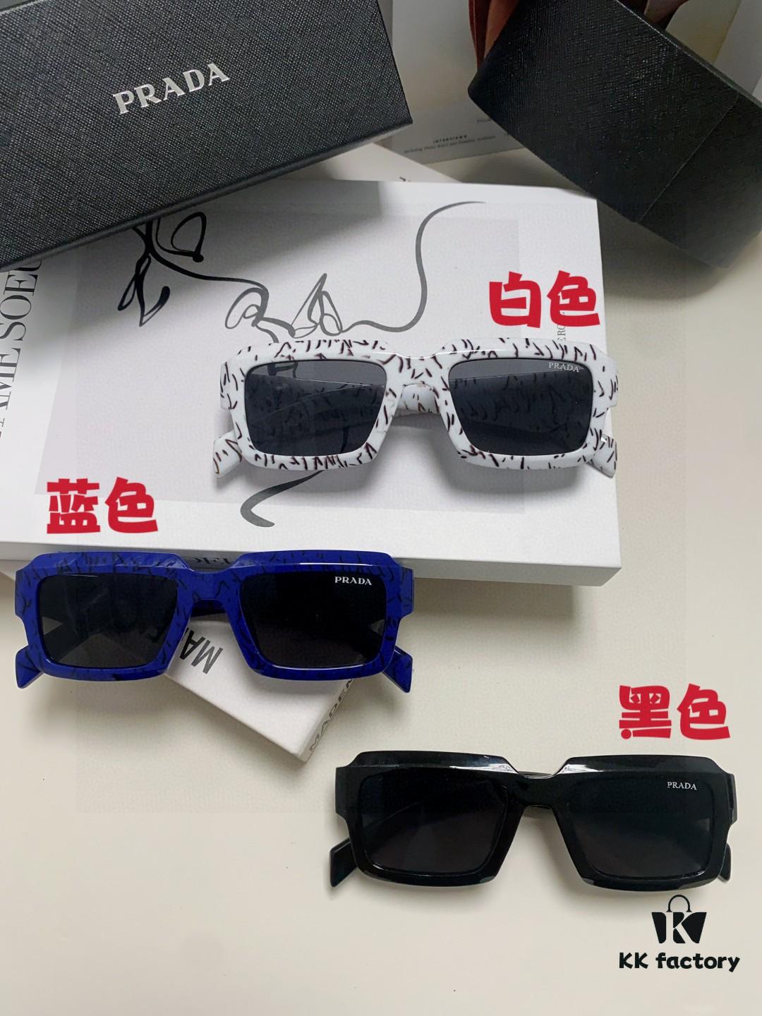 Prada 2024 New Arrival Export Casual Sports Sunglasses for Women, UV-Protective Stylish and Elegant Eyewear for European and American Markets