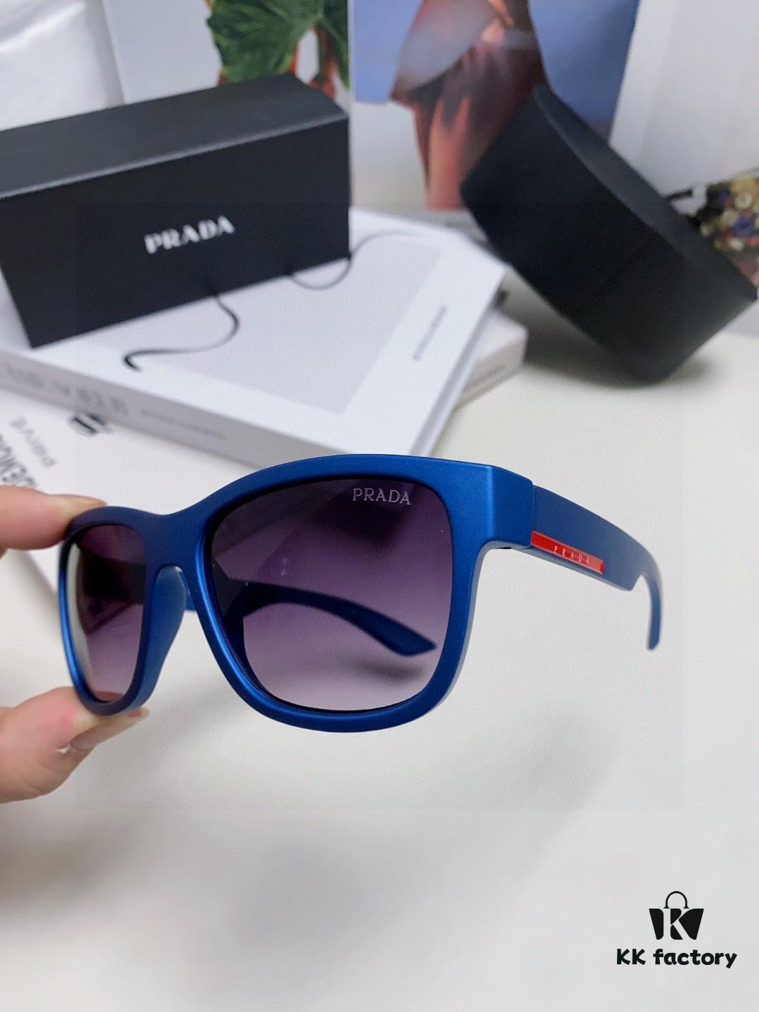 PRADA New Men's and Women's European-American Style Sports Sunglasses, UV Protection Trendy Unisex Elegant Sun Protection Export Sunglasses