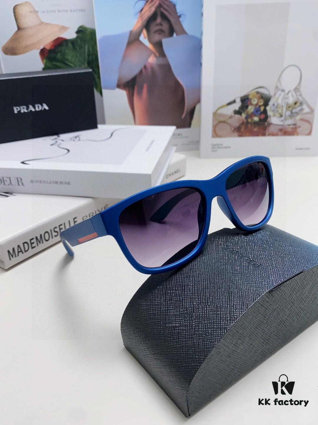 PRADA New Men's and Women's European-American Style Sports Sunglasses, UV Protection Trendy Unisex Elegant Sun Protection Export Sunglasses