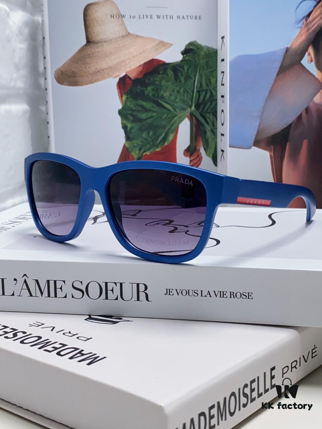 PRADA New Men's European and American Style Sports Sunglasses, Unisex UV Protection Stylish Sun Glasses