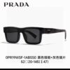 Prada PR19WS Square Sunglasses, Unisex Fashion UV-Protective Driving Sunglasses, Inspired by Lin Zhiying's Style