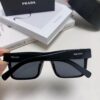 Prada PR19WS Square Sunglasses, Unisex Fashion UV-Protective Driving Sunglasses, Inspired by Lin Zhiying's Style