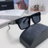 Prada PR19WS Square Sunglasses, Unisex Fashion UV-Protective Driving Sunglasses, Inspired by Lin Zhiying's Style