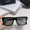 Prada PR19WS Square Sunglasses, Unisex UV-Protective Driving Sunglasses, Fashion Streetwear Eyewear, Inspired by Lin Zhiying's Style